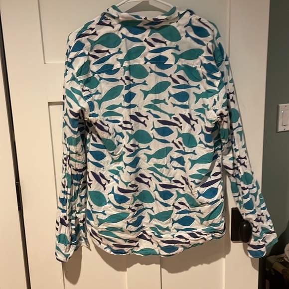 Roberta Roller Rabbit Fish shirt size M - Picture 6 of 6